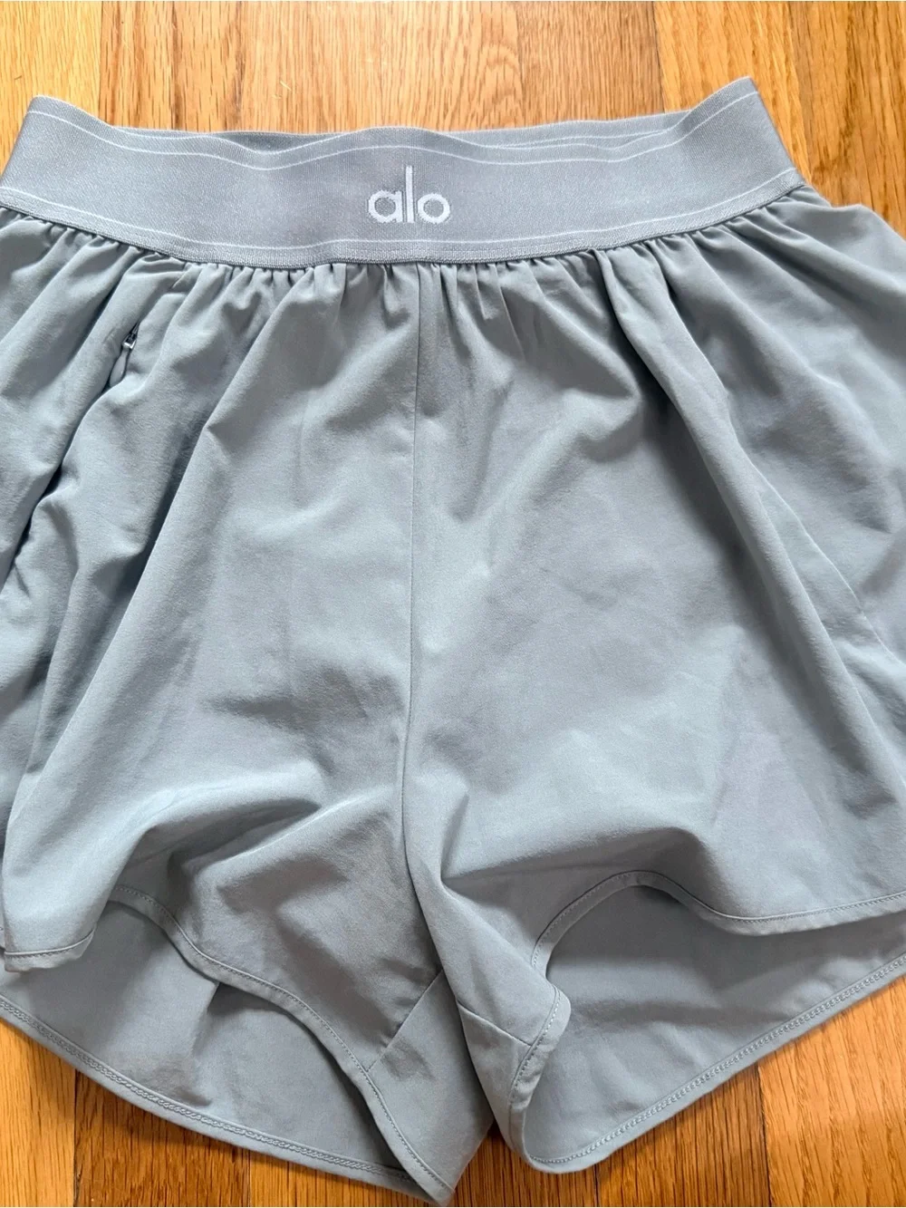 Alo Match Point Shorts - Gray